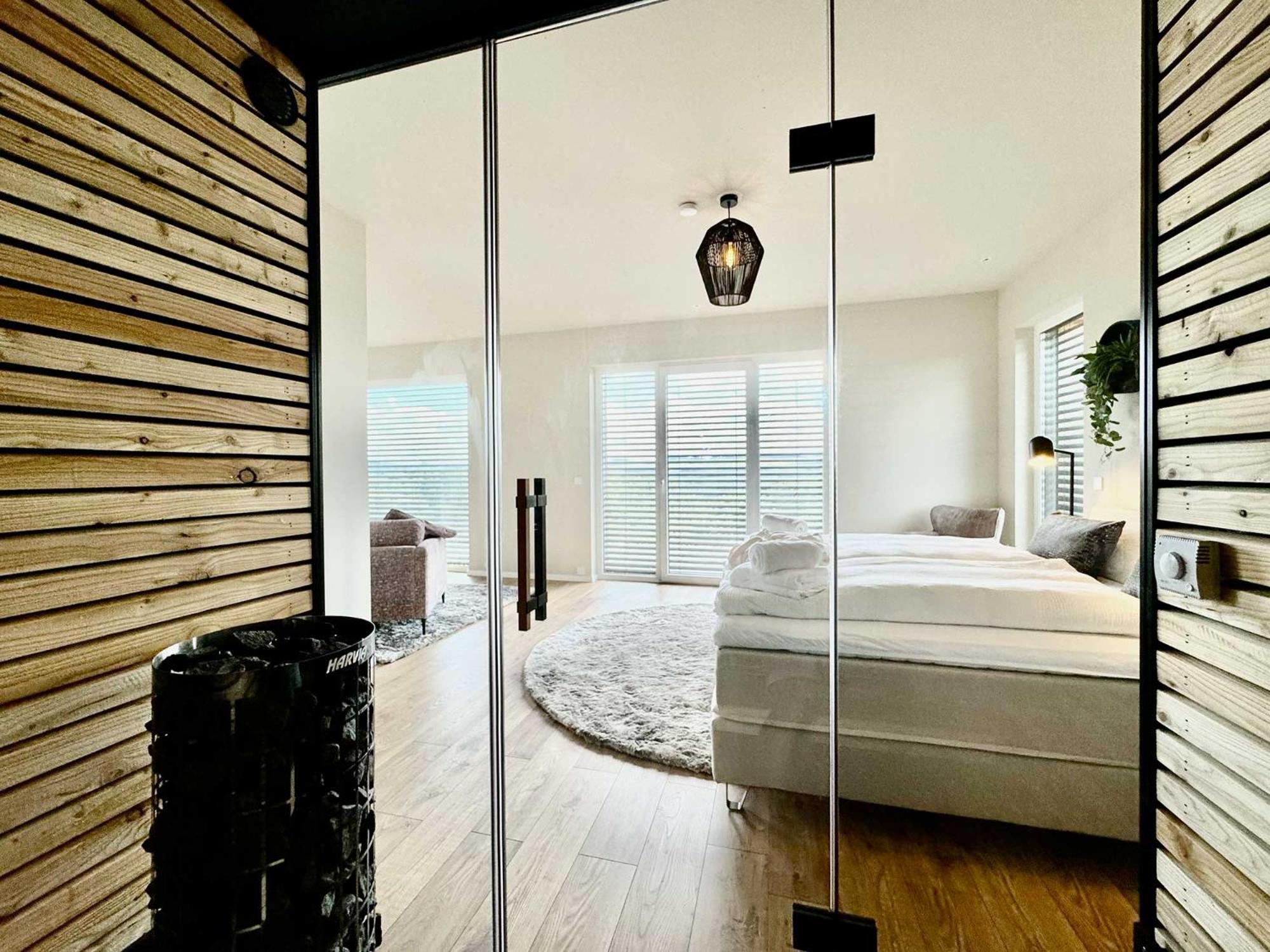Luxapart Eifel Mit Privater Sauna Harscheid Phòng bức ảnh